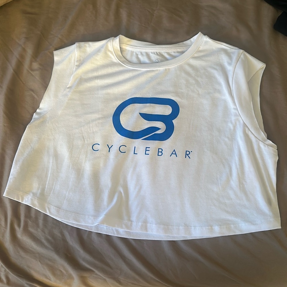 Cyclebar Cropped Muscle Tank (L)